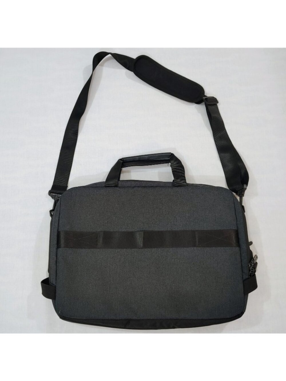 BagSmart Laptop Messenger Bag Briefcase Gray Black Digi Smart RFID Travel Office - Picture 3 of 16
